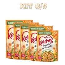 Ração Para Cães Keldog Risoto De Frango Sachê 100g Kit C/5