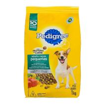 Ração para Cães Pedigree Adulto Raças Pequenas 1kg