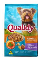 Ração para Cães Pequeno Porte Premium Qualidy Carne e Cereais 3kg