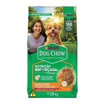 Ração para Cães Purina Dog Chow ExtraLife - Adultos Mini e Pequeno Carne/Frango/Arroz 20kg Ração para Cães Purina Dog Chow ExtraLife - Adultos Mini e Pequeno Carne/Frango/Arroz 20kg