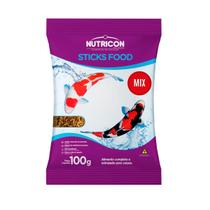 Ração Para Carpas Adultas Nutricon Sticks Food Mix - 100G