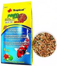 Ração Para Carpas Tropical Pond Sticks Mixed 4kg