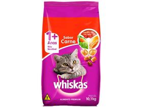 Ração para Gato Premium Whiskas Carne Adulto - 10,1kg