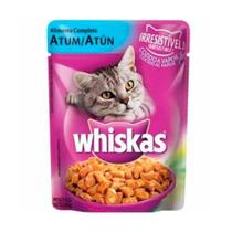 Ração para Gato Whiskas Adulto Sachê Atum 85g Embalagem c/ 20unidades