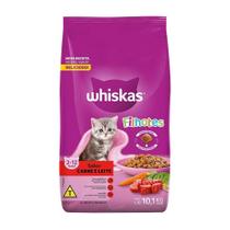 Ração para Gato Whiskas Filhote Premium Carne e Leite 10,1Kg Ração para Gato Whiskas Filhote Premium Carne e Leite 10,1Kg