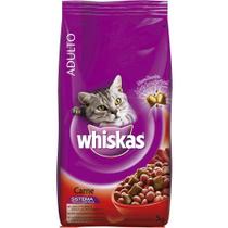 Ração para Gato Whiskas Premium Carne com Delicrocs 3Kg