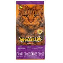 Ração Para Gatos 10KG Alimento Special Cat Premium Todas as Raças Adultos Castrado