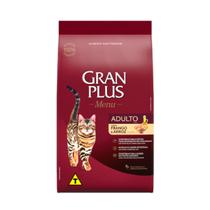 Ração Para Gatos 3kg Alimento Granplus Menu Adulto Sabor Frango e ArrozPremium Saudável Ração Para Gatos 3kg Alimento Granplus Menu Adulto Sabor Frango e ArrozPremium Saudável