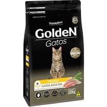 Ração Para Gatos Adultos Sabor Frango 3kg - Golden Premier