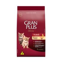 Ração Para Gatos Alimento Granplus Menu Filhote Sabor Frango e Arroz 1KG