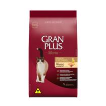 Ração Para Gatos Castrados Alimento Granplus Menu Sênior 3kg Sabor Frango e Arroz Mais Saúde Ração Para Gatos Castrados Alimento Granplus Menu Sênior 3kg Sabor Frango e Arroz Mais Saúde