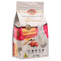 Ração para Gatos Colosso Premium Adultos e Filhotes Sabor Salmão e Arroz 1kg