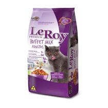 Ração para gatos Leroy Buffet Mix 1Kg