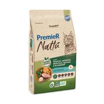 Ração para gatos Natural Premier Nattu pacote com 1,5kg