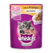 Ração Para Gatos Whiskas Filhotes Sabor Frango Sachê 85g