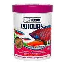 RAÇÃO PARA PEIXES ALCON COLOURS FLOCOS 50g