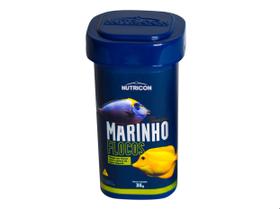 Ração Para Peixes Alimento Nutricon Marinho Flocos 35 Gr