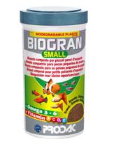 Ração Para Peixes Biogran Small 130g Prodac