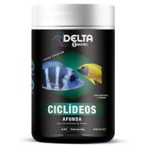 Ração para Peixes Ciclídeos 125g Delta ZBiotec Super Premium Afunda Pote Ração para Peixes Ciclídeos 125g Delta ZBiotec Super Premium Afunda Pote