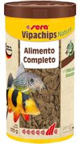 Ração Para Peixes De Fundo Vipachips Nature 370g Sera