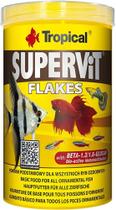 Ração Para Peixes Em Flocos Tropical Supervit Flakes 200g