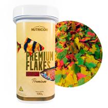 Ração Para Peixes Nutricon Premium Flakes 130g