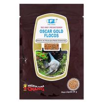 Ração Para Peixes Ornamentais Oscar Gold Em Flocos 20G Ração Para Peixes Ornamentais Oscar Gold Em Flocos 20G