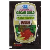 Ração Para Peixes Oscar Gold 20G Carpas E Kinguios Ração Para Peixes Oscar Gold 20G Carpas E Kinguios
