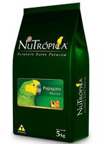 Ração Pássaro Nutrópica Papagaio Extrusado & Frutas 5 kg