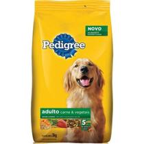 Ração Pedigree Cão Adulto Nutrição Completa Sabor Carne e Vegetais 3 kg