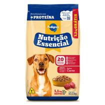 Ração Pedigree Cão Adulto Nutrição Essencial Sabor Carne 10,1Kg