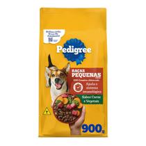 Ração Pedigree Cão Adulto Raça Pequena e Mini Carne e Vegetais 900g Ração Pedigree Cão Adulto Raça Pequena e Mini Carne e Vegetais 900g