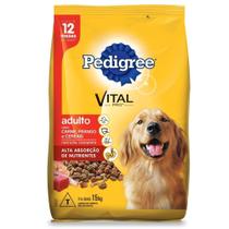 Ração Pedigree Carne, Frango e Cereais para Cães Adultos a partir de 12 Meses de Idade Ração Pedigree Carne, Frango e Cereais para Cães Adultos a partir de 12 Meses de Idade
