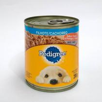 Ração Pedigree Filhote Carne e Frango Patê Lata 290 Gr