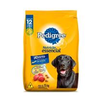 Ração Pedigree Nutrição Essencial Carne para Cães Adultos - 15kg