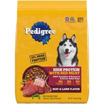 Ração Pedigree para Cães - 8,16kg - Carne Bovina/Cordeiro - Alto Teor de Proteína