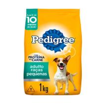 Ração Pedigree para Cães Adultos de Porte Pequeno e Mini Sabor Carne e Vegetais - 900g
