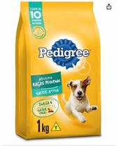 Ração Pedigree para cães adultos raça pequena 1Kg Ração Pedigree para cães adultos raça pequena 1Kg