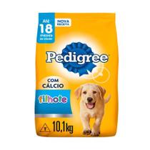 Ração Pedigree para Cães Filhotes de Porte Médio e Grande Sabor Carne, Frango e Cereais - 10,1kg