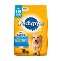 Ração Pedigree para Cães Filhotes de Porte Médio e Grande Sabor Carne, Frango e Cereais - 20Kg Ração Pedigree para Cães Filhotes de Porte Médio e Grande Sabor Carne, Frango e Cereais - 20Kg