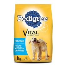 Ração Pedigree Vital Pro Para Cães Filhotes de Raças Médias e Grandes