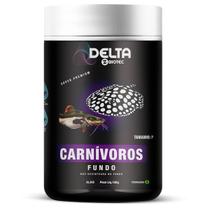 Ração Peixe Carnívoros Fundo P 150 g Delta Zbiotec Premium Pote Ração Peixe Carnívoros Fundo P 150 g Delta Zbiotec Premium Pote