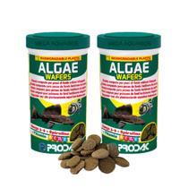Ração Peixe Fundo Herbívoros Prodac Algae Wafers 100G Kit Ração Peixe Fundo Herbívoros Prodac Algae Wafers 100G Kit