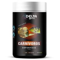 Ração Peixes Carnívoros Superfície 310g Delta ZBiotec Premium Ração Peixes Carnívoros Superfície 310g Delta ZBiotec Premium