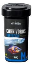 Ração Peixes Carnivoros Superfície Sticks M 225g Nutricon