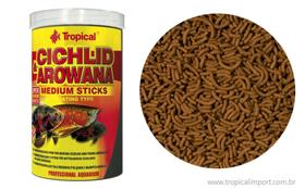 Ração Peixes CICHLID AROWANA MEDIUM STICKS - POTE 90G Tropical