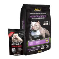 Ração Performance Super Premium + Suplemento Bully Protein 1,2 Kg