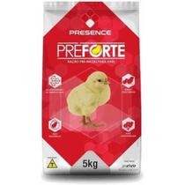 Ração Pintinhos Préforte Pré-inicial 23% 5kg presense