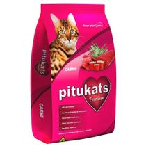Ração Pitukats Carne, Gatos Adultos, 7kg Ração Pitukats Carne, Gatos Adultos, 7kg