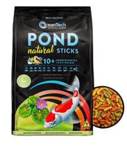 Ração Pond Sticks Natural 6kg Lagos Ornamentais Carpas Koi Ração Pond Sticks Natural 6kg Lagos Ornamentais Carpas Koi